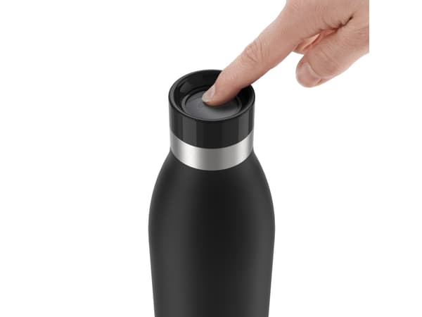 Tefal Bludrop Basic N31109, 700 ml, Daglig bruk, Turgåing, Idretter, Sort, Rustfritt stål, Rustfritt stål, Voksen, 24 timer