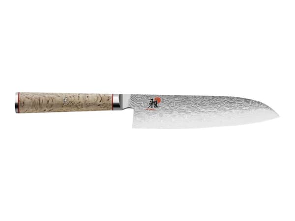 MIYABI 5000 MCD - Santoku kniv - 18 cm - brun