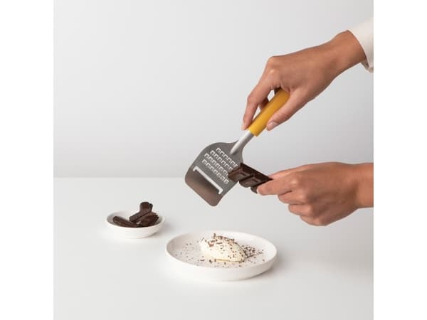 Brabantia Tasty+, Metalli, Ruostumaton teräs, Keltainen, 205 mm, 15 mm, 74 mm