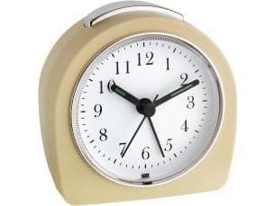 TFA-Dostmann Elektronischer Wecker beige, Quartz vekkerklokke, Beige, Plast, Analog, Batteri, AA