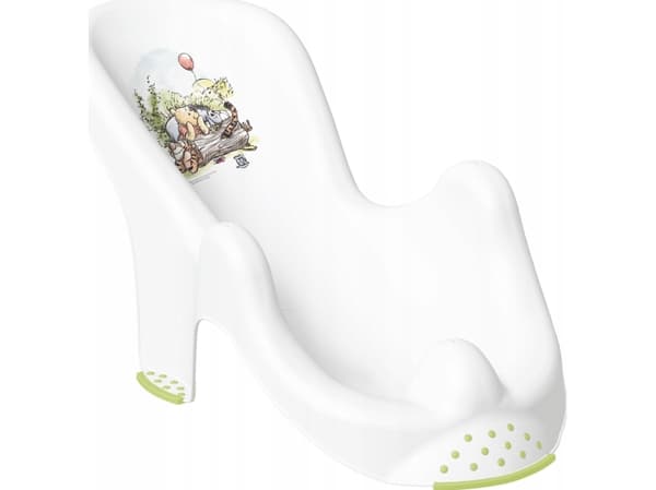 keeeper kids Anatomisk babybadesete "leon winnie", hvit med Brumm-dekor, laget av PP/TPE, med anti-skli føtter - 1 stk (1861810023800)