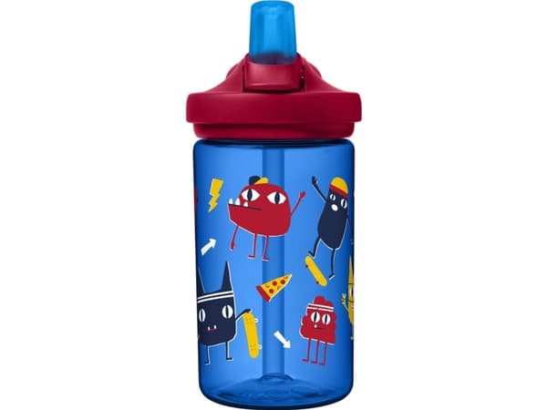 CamelBak Eddy+, 400 ml, Daglig användning, Multifärg, Polypropylen (PP), Silikon, Tritan, Skate Monsters, Barn