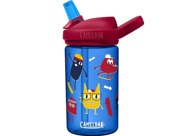 CamelBak Eddy+, 400 ml, Daglig användning, Multifärg, Polypropylen (PP), Silikon, Tritan, Skate Monsters, Barn