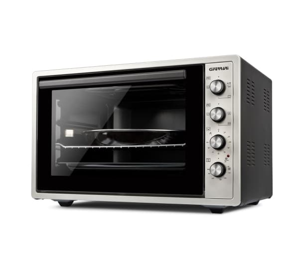 G3 Ferrari G10154, Medium, Elektrisk ovn, 58 l, 1800 W, 40 - 300 °C, Benkeplate Sort, Rustfritt stål