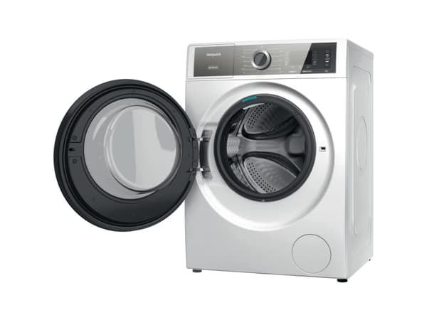 Hotpoint H8 W946WB EU, Frontmatet, 9 kg, B, 71 dB, 1400 RPM, A