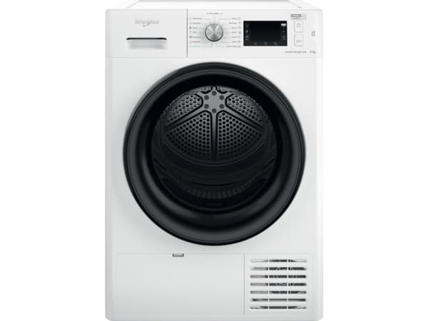 Whirlpool FFT M22 9X2B EE - Tørker - bredde: 59.5 cm - dybde: 64.9 cm - høyde: 84.9 cm - frontileggelse - hvit