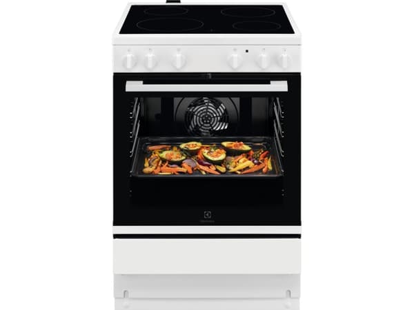 Electrolux SurroundCook LKR64000NW - Liesi - vapaasti seisova - leveys: 59,6 cm - syvyys: 60 cm - korkeus: 85 cm - valkoinen