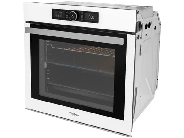 Whirlpool AKZ9 6220 WH, Keskikokoinen, Sähköuuni, 73 L, 73 L, 2450 W, Höyry