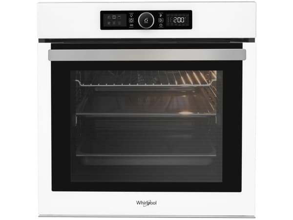 Whirlpool AKZ9 6220 WH, Keskikokoinen, Sähköuuni, 73 L, 73 L, 2450 W, Höyry
