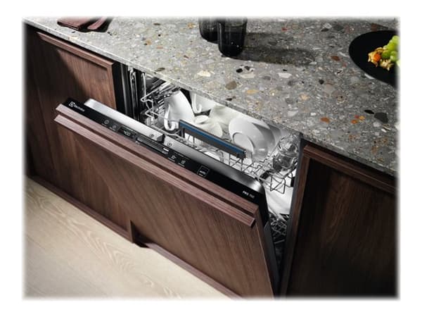 Electrolux Serie 600 QuickSelect EEQ47215L - Diskmaskin - inbyggd - Fördjupning - bredd: 60 cm - djup: 55 cm - höjd: 82 cm