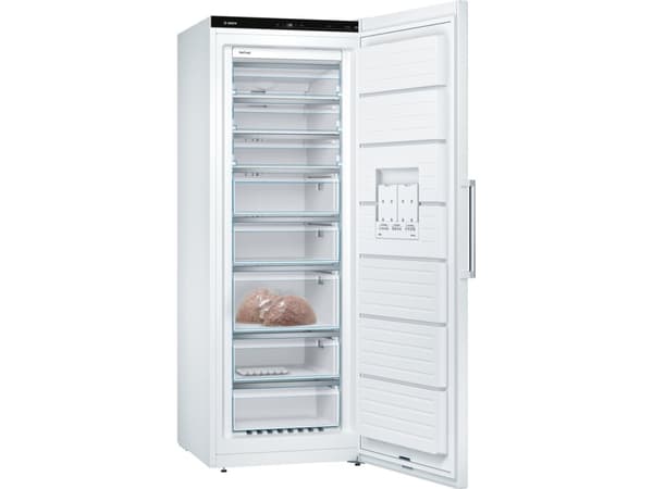 Bosch Serie 6 GSN58DWDV, 366 l, 22 kg/24h, SN-T, Frysfritt system, D, Vit