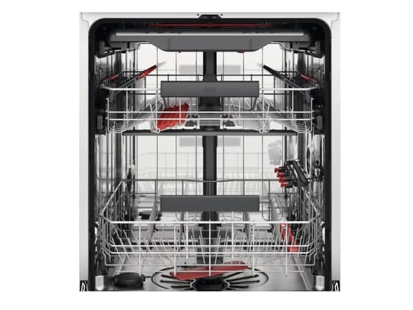 AEG Series 7000 FSK74747P, Fully built-in, Full size (60 cm), White, Black, Touch, LED
