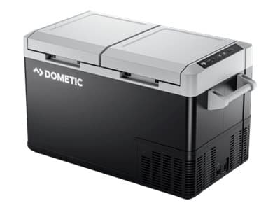 Dometic CFF70DZ - Kannettava jääkaappi - leveys: 91,4 cm - syvyys: 44,3 cm - korkeus: 50 cm - 70 litraa - Luokka D musta, Harmaa
