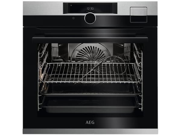 AEG BSE99823BM, Keskikokoinen, 70 L, 30 - 230 °C, Höyry, Musta, Ruostumaton teräs, Rotaatio, Kosketus
