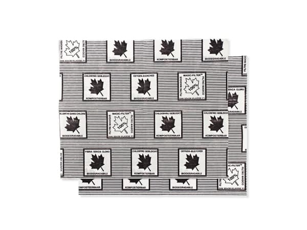 Nedis CHFI110MI, Filter till spiskåpa, Svart, Vit, Skum, 120 g/m ^, 57 mm, 47 mm