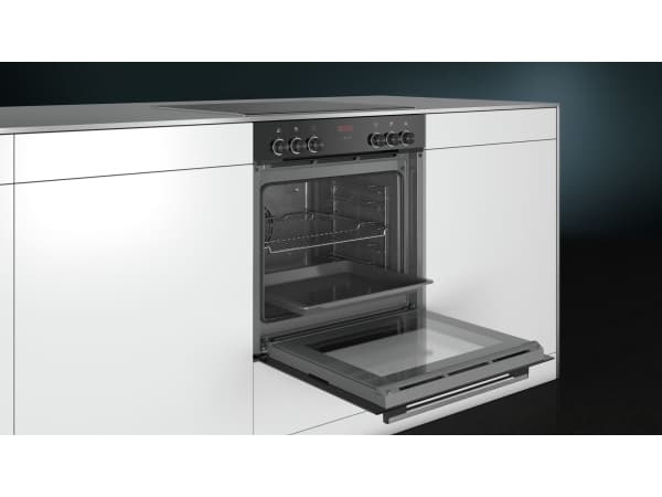 Siemens HE213ABS0, Keskikokoinen, Sähköuuni, 71 L, 71 L, 50 - 275 °C, 275 °C