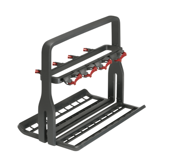 AEG A9SZGB01, Kopp- och vinglaskorg, AEG, Grå, 330 mm, 50 mm, 260 mm