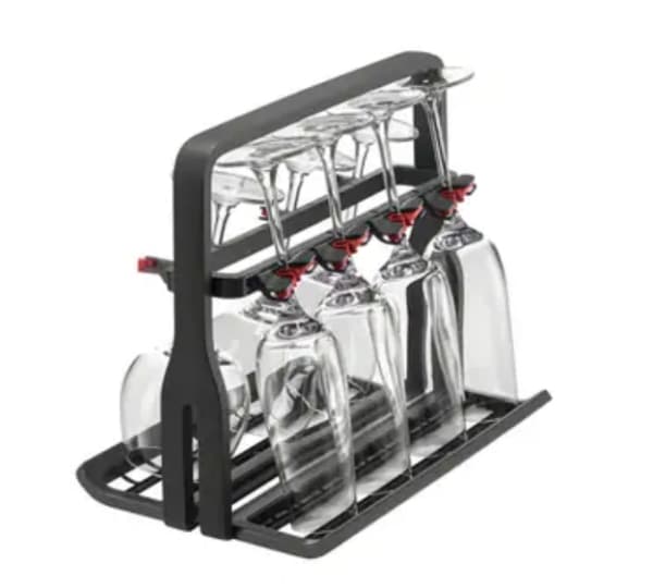 AEG A9SZGB01, Kopp- och vinglaskorg, AEG, Grå, 330 mm, 50 mm, 260 mm