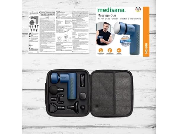 Medisana MG 600, Akku, 180 min, 147 mm, 150 mm, 1 kpl