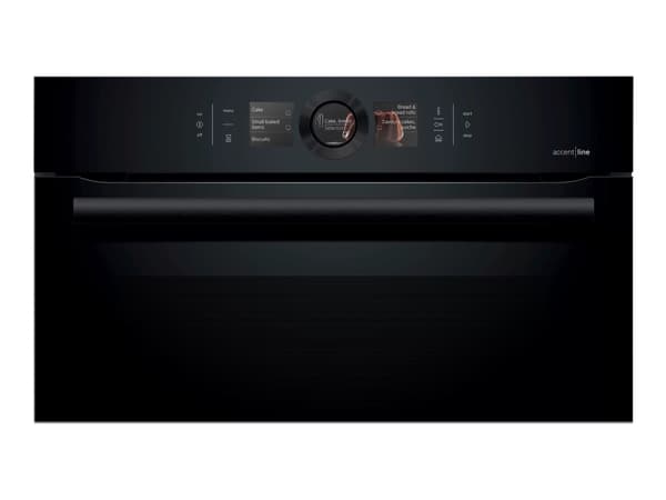 Bosch Serie | 8 accent | line HRG8769C7 - Ovn - med dampfunksjon - innebygd - Wi-Fi - fordypning - bredde: 56 cm - dybde: 55 cm - høyde: 58.5 cm - me