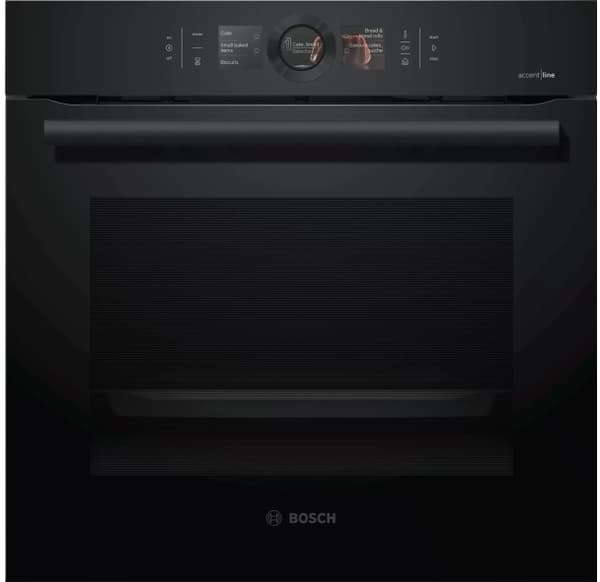 Bosch Serie | 8 accent | line HRG8769C7 - Ovn - med dampfunksjon - innebygd - Wi-Fi - fordypning - bredde: 56 cm - dybde: 55 cm - høyde: 58.5 cm - me