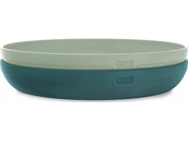 LOVI lautaset PISTACHIO, 6m+, 2 kpl, vihreä, 21/530_gre