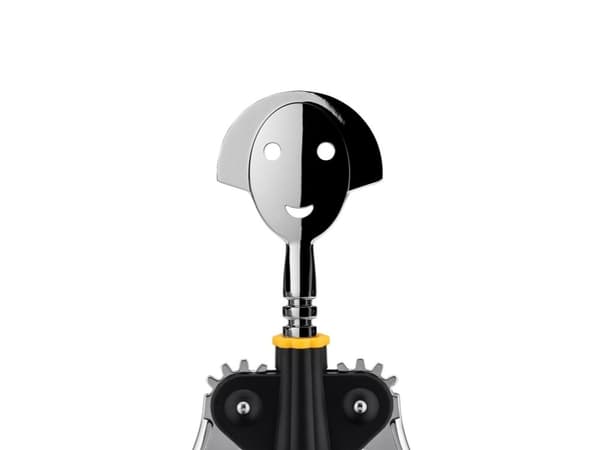 Alessi Anna G., Vinget korketrekker, Blå, Rustfritt stål, 70 mm, 245 mm