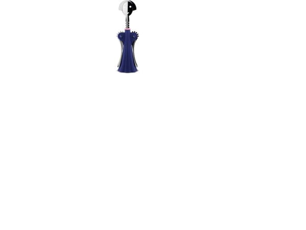 Alessi Anna G., Vinget korketrekker, Blå, Rustfritt stål, 70 mm, 245 mm