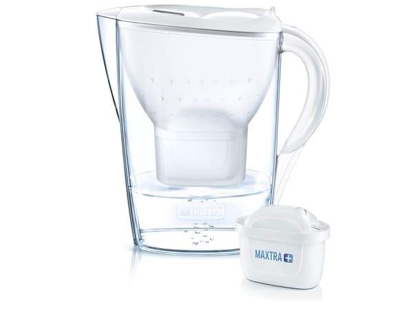 Brita Marella XL, Manuelt vannfilter, 3,5 l, Hvit