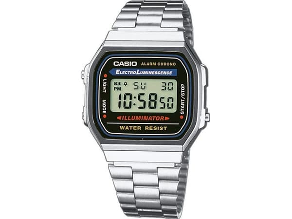 Casio A168WA-1YES, Elektronisch