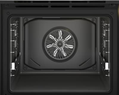 Beko BBIM13400XPSW, Medium, 72 l, 72 l, Pyrolytisk, Innebygget, Sort, Rustfritt stål