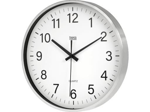 Teesa Väggklocka 30 cm silver