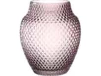 LEONARDO Poesia, Urnformad vas, Glas, Rosa, Bord, Inomhus, 230 mm