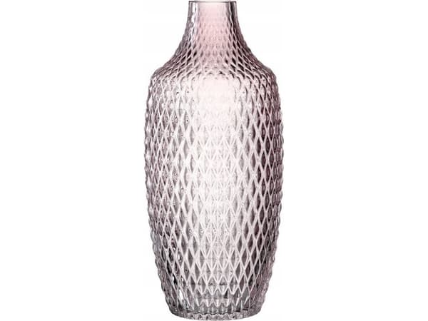 LEONARDO Poesia, Flaskformad vas, Glas, Rosa, Bord, inomhus, 300 mm