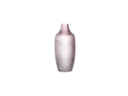 LEONARDO Poesia, Flaskformad vas, Glas, Rosa, Bord, inomhus, 300 mm