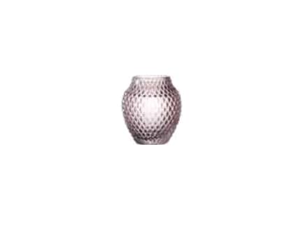 LEONARDO Poesia, Urnformad vas, Glas, Rosa, Bord, Inomhus, 110 mm