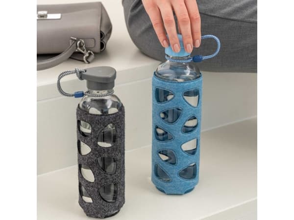 LEONARDO 022182, 500 ml, Daglig användning, Antracit, Glas, Vuxen, Man / Kvinna