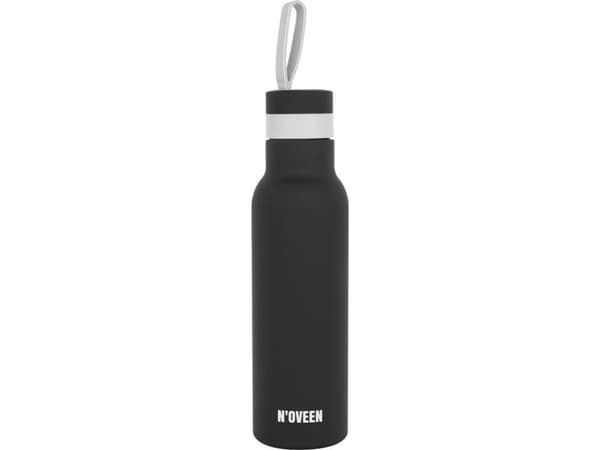 NOVEEN 500 ml lämpöpullo TB150 Musta Satiini