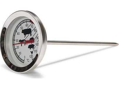 Patisse stektermometer 10 cm rostfritt stål silver
