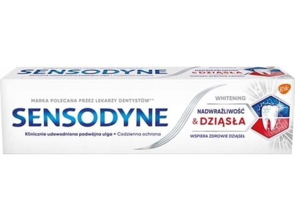 SENSODYNE_Hypersensitiivisyys ja ikenien valkaisu hammastahna 75ml