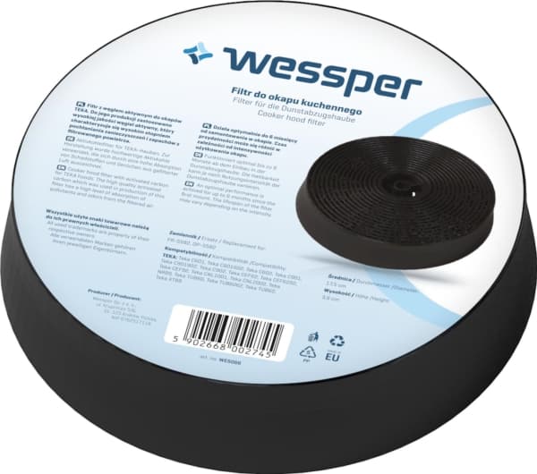 Wessper C1C Teka CNL2002 hette karbonfilter | CNL1001