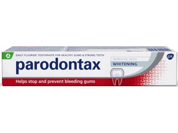 Parodontax Whitening hammastahna 75ml Poistaa tahrat