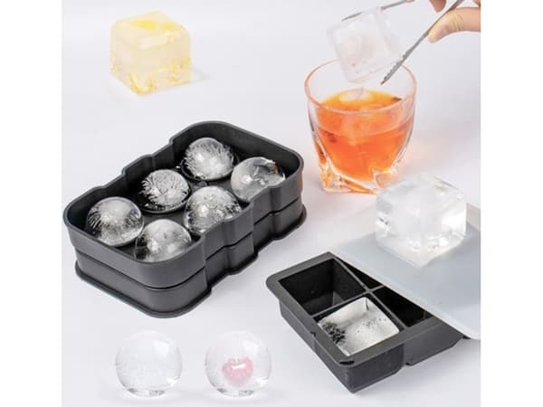 Ruhhy Silikonform 2in1- kuber + bollar 21270