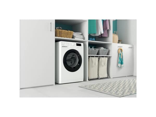 Indesit MTWSE 61294 WK EE, frontlast, 6 kg, B, 1200 o/min, C, hvit