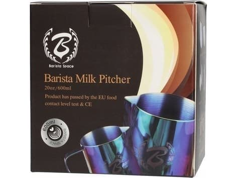 Barista Space Barista Space - Maitokannu musta 600 ml