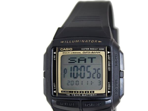 Casio DB-36-9AVDF, Vanntett, Elektronisk