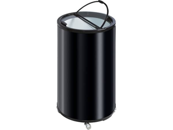 ScanDomestic TK 42 BE, Leskedrikkjøler, Frittstående, Sort, Opp, 40 l, 35 flasker