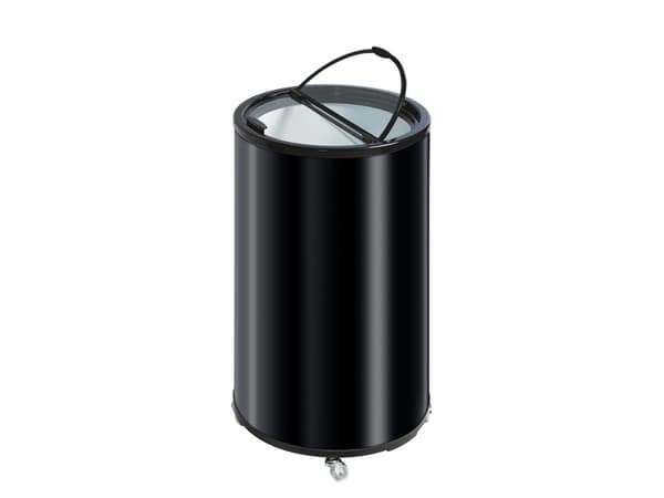 ScanDomestic TK 42 BE, Juomakaappi, Vapaasti seisova, Musta, Up, 40 L, 35 pullo(a) musta