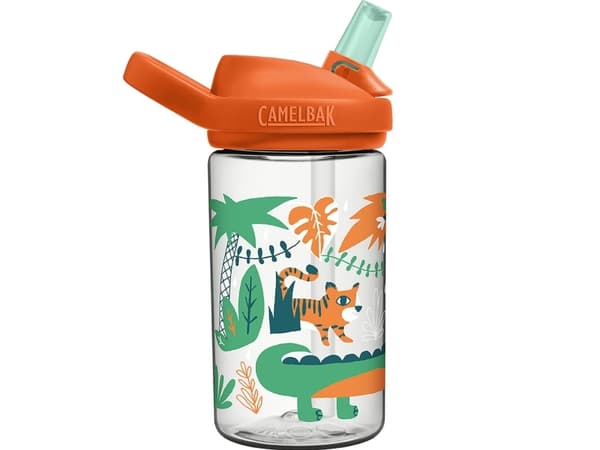 CamelBak eddy+, 400 ml, Daily usage, Multicolour, Tritan, Jungle Animal, Child