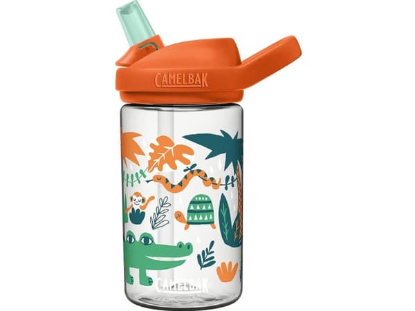 CamelBak eddy+, 400 ml, Daily usage, Multicolour, Tritan, Jungle Animal, Child